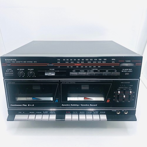 Sanyo Radio Retro Cassette Player DCX 