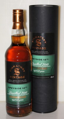 Speyside (M) MACALLAN 14y 2010/2025 Signatory Vintage Edition # 16 48,2% 0.7L