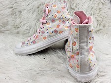CONVERSE All Star Chuck Taylor Gray Pink Llama Party Junior Size US 3 EUR 35