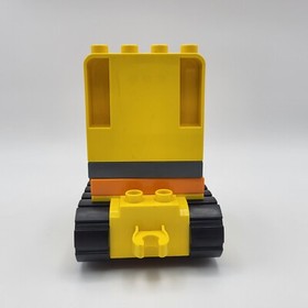 LEGO Duplo Dump Truck and Tracked Excavator 10812 Complete set Retired Road Sign