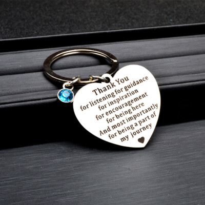 Ouligay Appreciation Keychain - Thank You Gift For Teacher, Nurse, Colleague, Volunteer, Silver - View #13