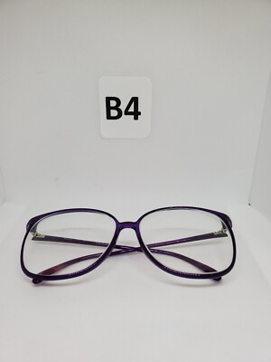 Tura Vintage Womens purple Plastic Square Rim Eyeglasses Glasses 311  150 60