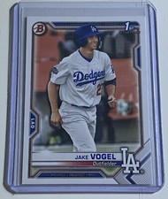Jake Vogel 2021 Bowman Prospects 1st Bowman #BP-59 Los Angeles Dodgers