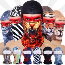 3D Animal Balaclava Skull Hood Beanie UV Protection Full Face Mask for Men Women
