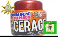 1 x 270g PUNKY JUNKY CERA GEL FX ASPECTO NATURAL SUPER MAXIMUM HOLD GEL WAX