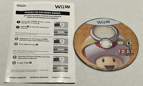 Captain Toad: Treasure Tracker (Nintendo Wii U, 2014) TESTED WiiU