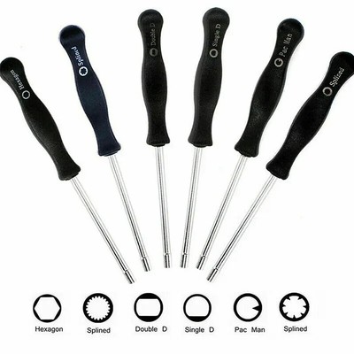 10/6pc Carburetor Adjustment Tools Multi-head Tune-up Screwdriver Set Car Repair
