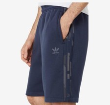Adidas Originals Camo Pack Fleece Shorts Night Navy Men's 2XL BNWT