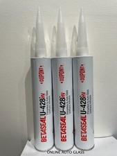 3 X Dow U-428 Auto Glass Windshield Urethane Primerless Adhesive Glue Sealant