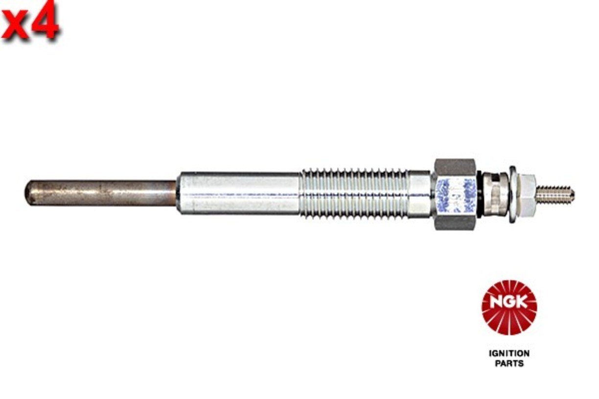 NGK 4x Glow Plug For Toyota Land Cruiser J4 J5 3.0D 3.4D J7 4.2TDi 19850-56012