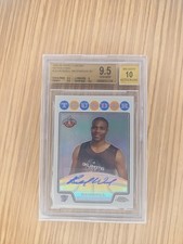 2008 Topps Chrome Refractors Russell Westbrook Auto /145 BGS 9.5/10 Auto