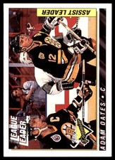 Adam Oates 1993-94 Topps Premier #74 Bruins NHL READ FREE SHIPPING AutographDen
