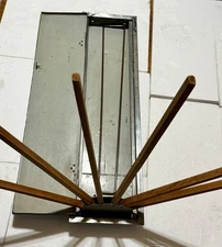 Vintage (Antique) Farm House Drying Rack, Comes with enclosure for wall install.