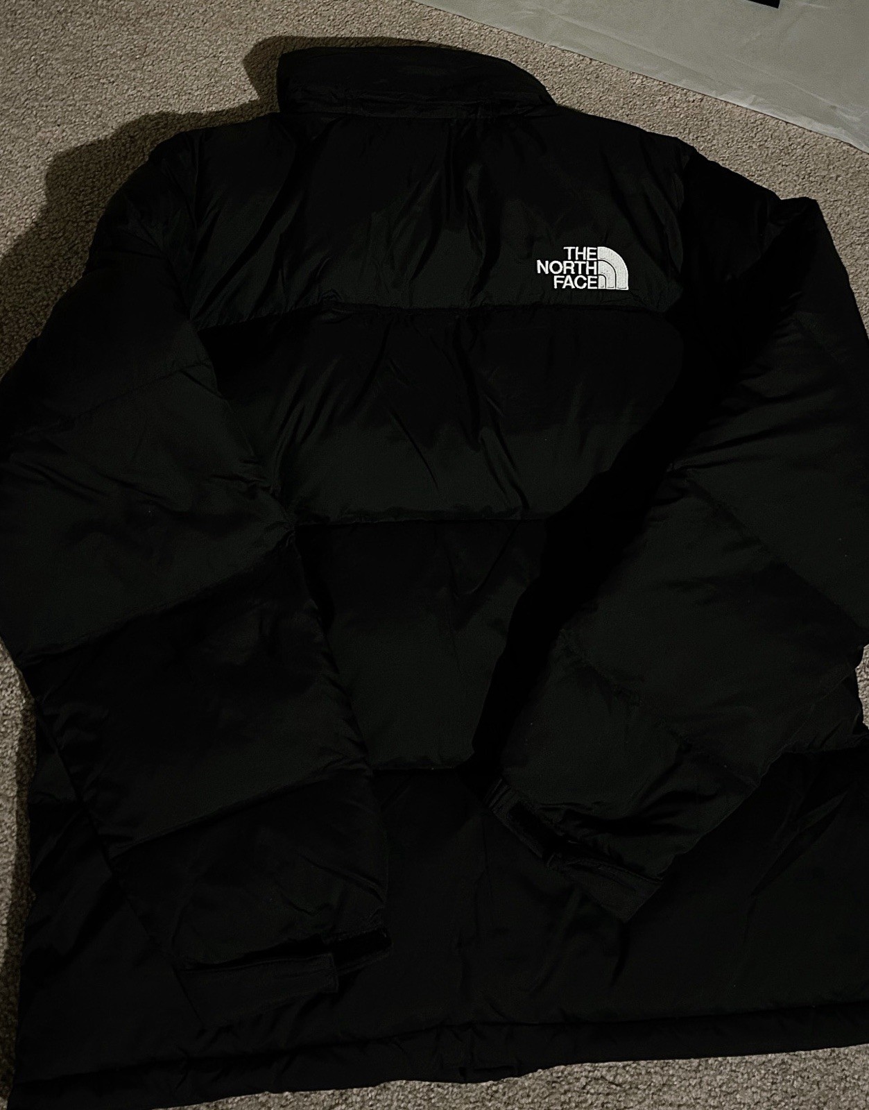 The North Face Men's 1996 Retro Nuptse 700 Down Puffer Jacket Black Size Medium thumbnail 2