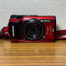 Olympus Tough TG-5 Red 4K Waterproof Digital Camera Outdoor Adventure