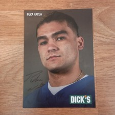 Punka Nacua Autograph Picture 5x7