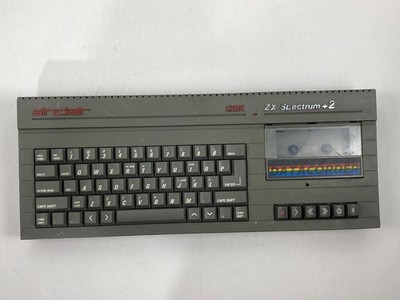 SINCLAIR ZX SPECTRUM +2 128K COMPUTER GAME VINTAGE WORKS
