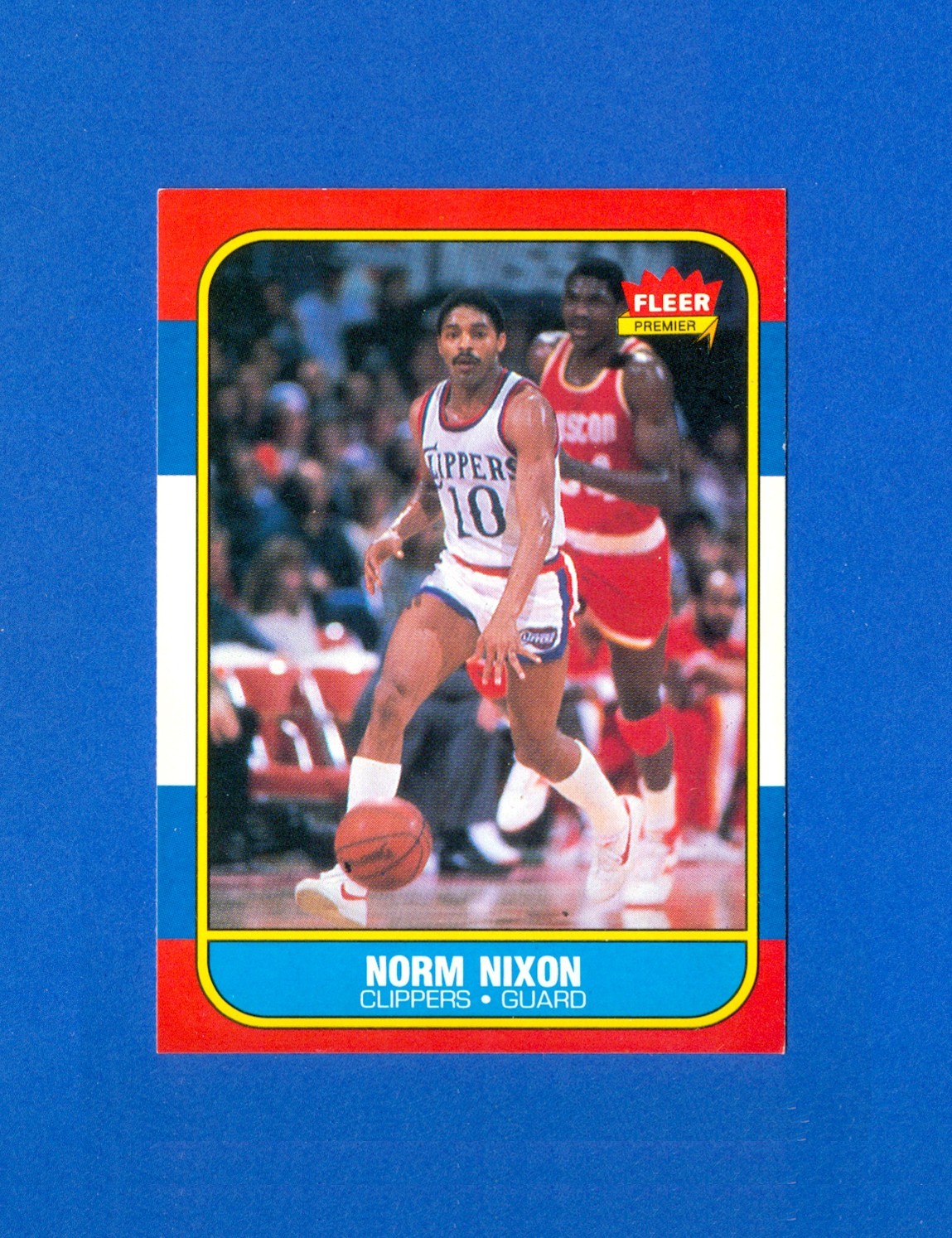 1986/1987 Fleer Basketball #80 Norm Nixon 86/87 Set Break Card EX/MT Condition