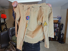 SHIRT MAN'S COTTON UNIFORM TWILL 8.2 OZ KHAKI Sergeant 15.5 x 33 1958 21st Corps — photo 5