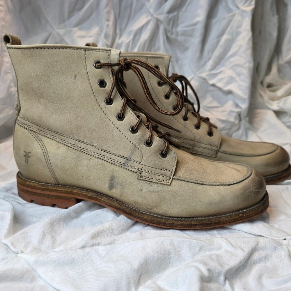Frye White Boots for Men for Sale | Shop New & Used Men display picture 2