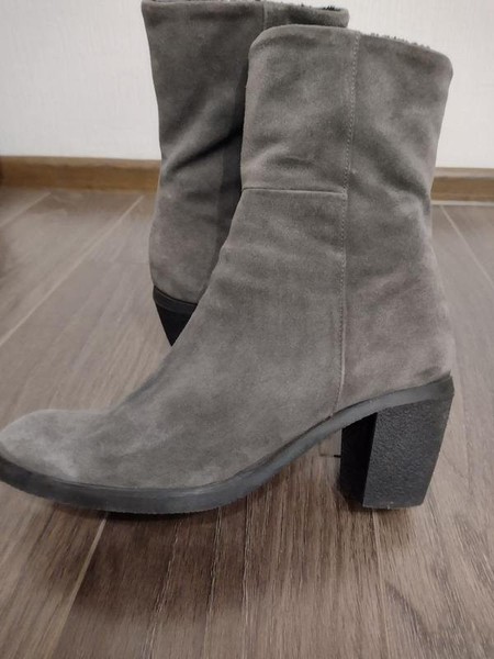 Women Filippa K Boots Black Suede 39.5