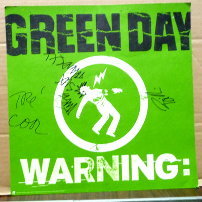 GREEN DAY Revolution Radio LP NEW + Fully BAND SIGNED/AUTOGRAPHED Display/Flat