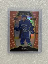 2019-20 Upper Deck Allure Quinn Hughes Rookie Sunset #66 Rookie RC SP Vancouver