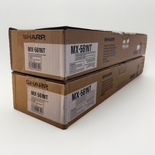 Sharp MX-561NT Black Toner Cartridge Genuine Lot of 2 