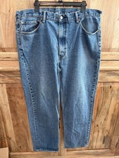 Levi's 550 Relaxed Fit Men's Jeans (big & Tall) 42x32 015504886 Dark Stonewashed