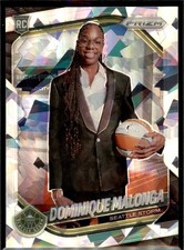 2025 Panini Prizm WNBA #144 Dominique Malonga Ice Prizms Seattle Storm
