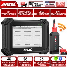 ANCEL V6 HD OBD2 Scanner Diagnostic Tool ECU Coding DPF Regen fit for Cummins