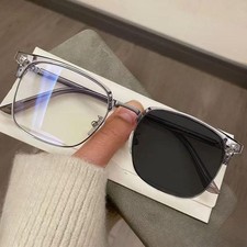 Photochromic Blue Light Blocking Glasses Squa...