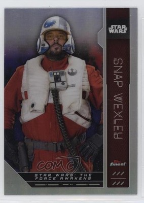 2023 Topps Finest Star Wars Refractor Snap Wexley #FN-34 15bk