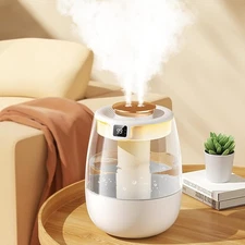2l Humidifiers Ultrasonic Warm & Cool Mist LED Humidifier Top Fill for Bedroom
