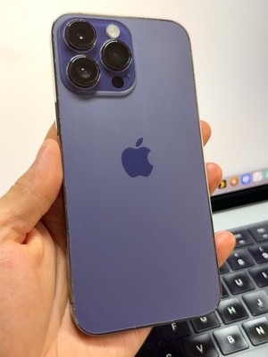 Apple iPhone 14 Pro Max 1TB Factory Unlocked Deep Purple (Pixel Spot) #23530