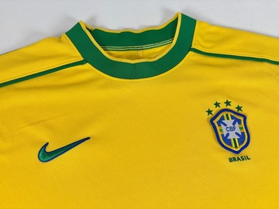 BRAZIL 1998/00 NIKE Reissue Football Shirt XL 90s mens Vintage