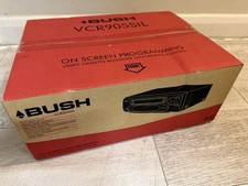 BUSH VCR905SIL VHS Video Tape Recorder VCR Silver Colour SP/LP - FACTORY SEALED