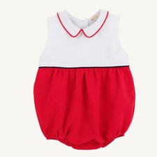 The Beaufort Bonnet Company Bradford Bubble Boys 12 to 18 M Red White NEW