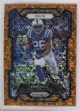 2023 Panini Prizm Rookies Disco Prizm Evan Hull #344 17vi
