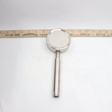 Pressurized Shower Head Nozzle Aluminum Silver 7232159458