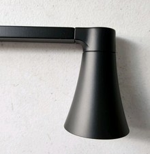 Moen YB0718BL Jase 18" Towel Bar, Matte Black