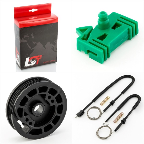 Fensterheber Reparatursatz Vorne Links FÜR Peugeot 306 4/5 TÜRer *Neu*-image