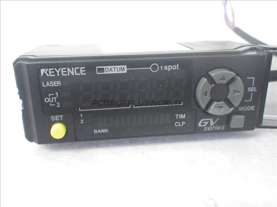 GV-21P GV21P Keyence amplifier unit main unit laser sensor (Used and Tested) - Image 3 of 4