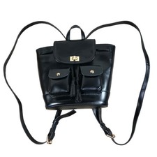 J.CREW Italian Leather Backpack Black Adjustable Small Stylish City Travel NWOT J. Crew | Bags | Jcrew Italian Leather Backpack Black  main image 2