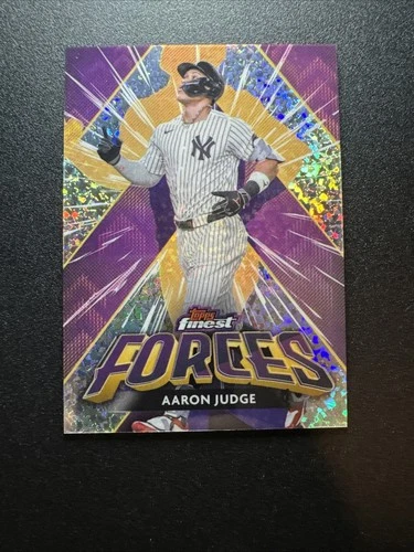 2026 Topps Finest Aaron Judge Base (RAW)