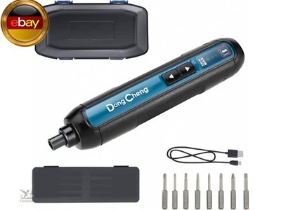 DongCheng Mini Akkuschrauber, 4V Akkuschrauber klein, 2000 mAh