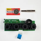 Nintendo GameCube Controller Board PCB w Battery Holder+CR2032+LED+4.5MM Gamebit