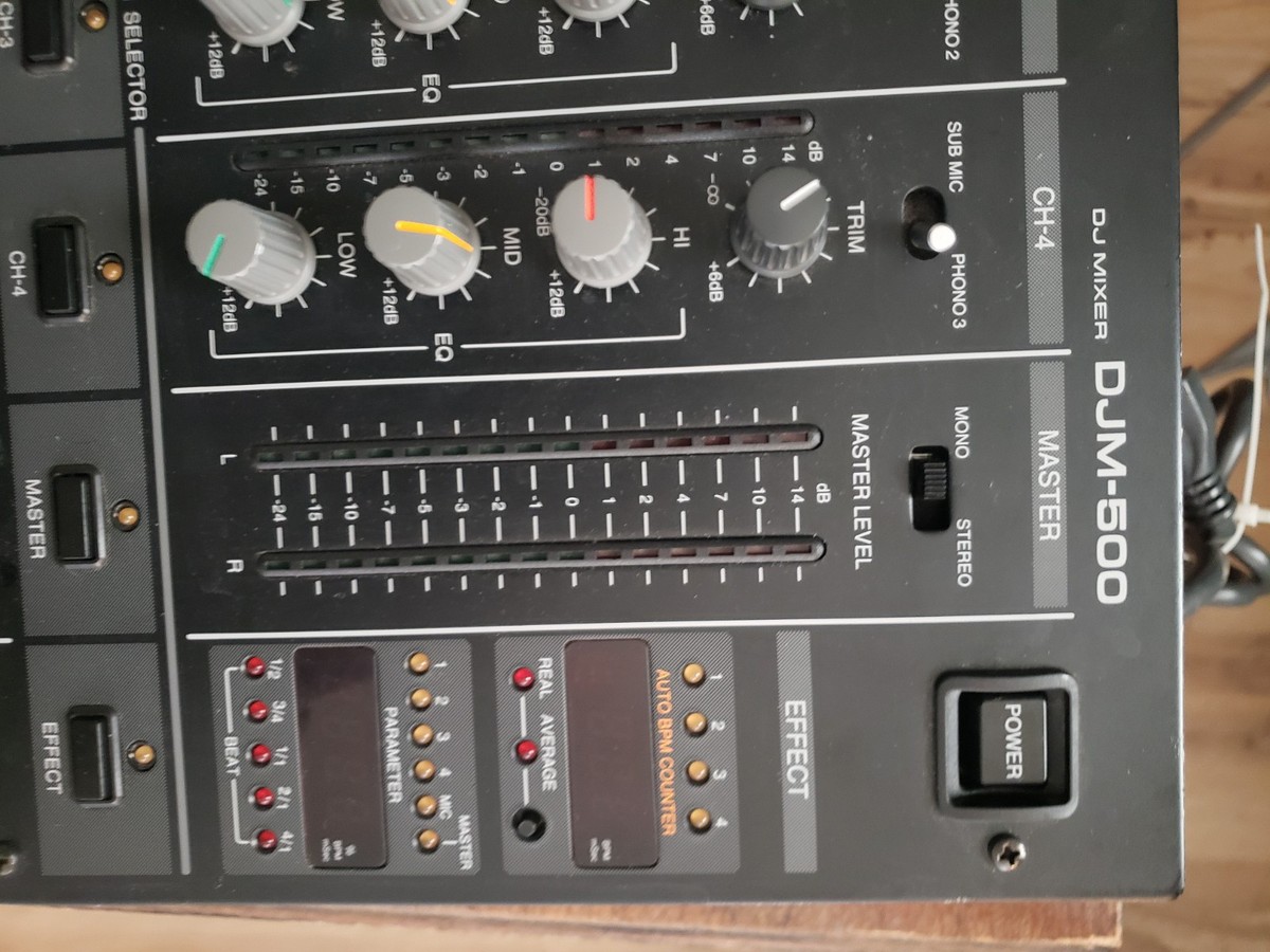 Pioneer DJM 500 Professional DJ Mixer | eBay