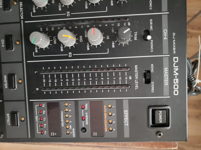 Pioneer DJM 500 Professional DJ Mixer | eBay