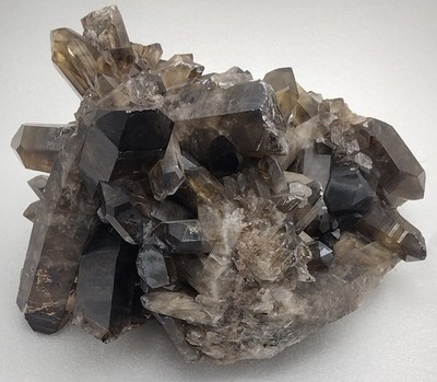 XL Smoky Quartz Cluster 10.8 lb | Madagascar Multi-Terminated Raw Crystal Displa